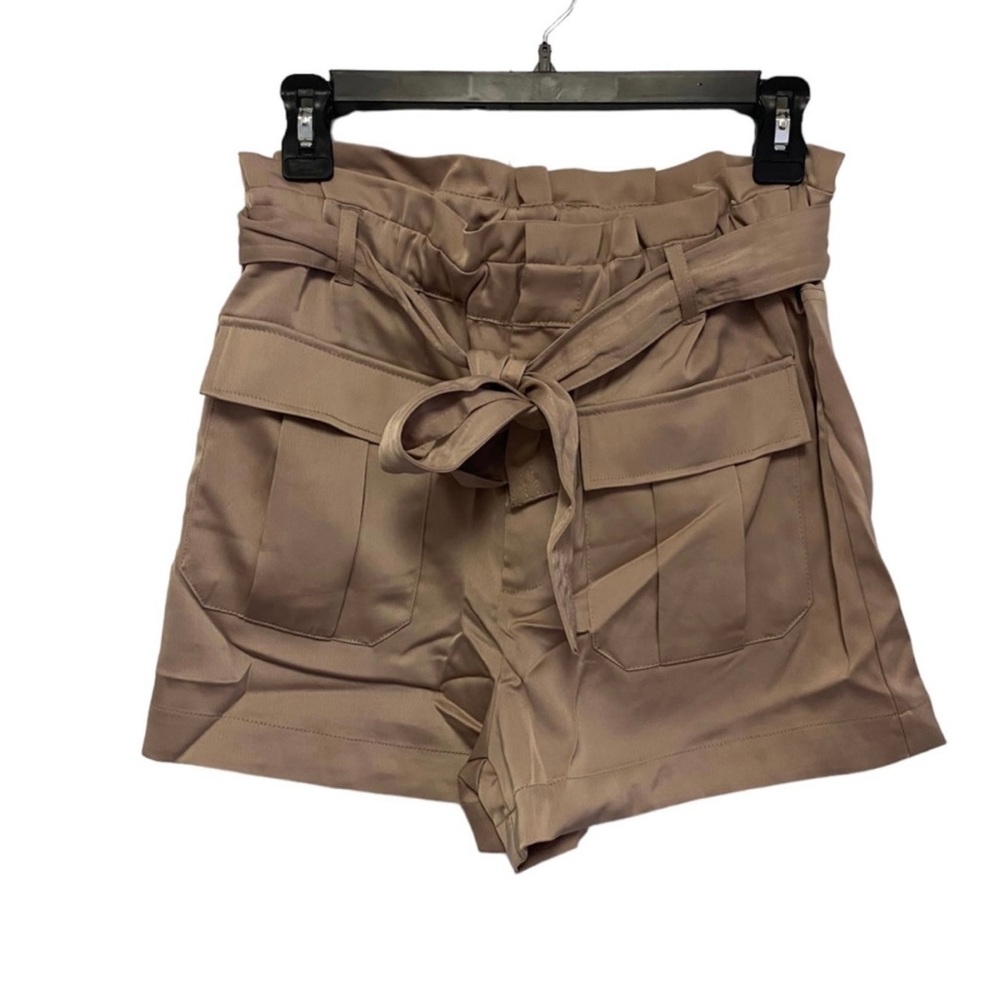 Love Tree Cargo Khaki High Waist Shorts
